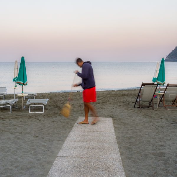 Cinque Terre, Italie, Ligurie, Levanto, plage