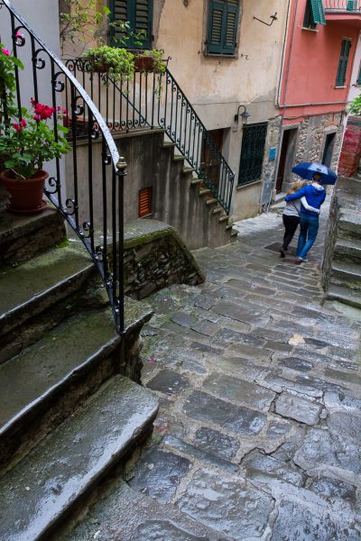 Cinque Terre, Italie, Ligurie, Corniglia, les amoureux