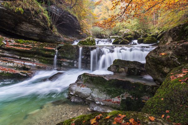 Alpes, Isère, Chartreuse, gorges du Guiers Mort