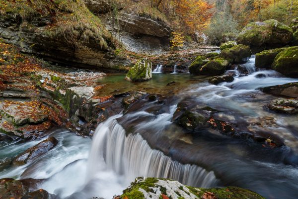 Alpes, Chartreuse, torrent du Guiers Mort