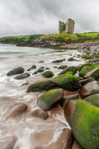 Irlande, Kerry, Dingle peninsula, Minard Castle