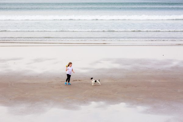 Irlande, Kerry, Rossbeigh beach, Dingle Bay