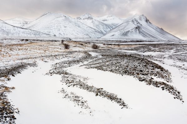 Islande, Péninsule de Snæfellsnes, Iceland, winter