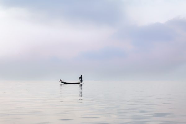 Myanmar, Birmanie, lac Inle, pêcheur (2)