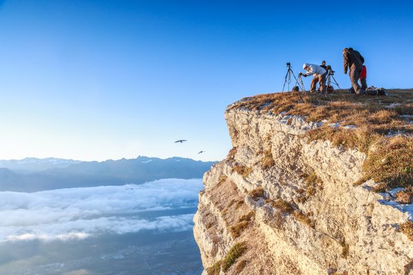 Chartreuse, french Alps, sunrise from the Dent de Crolles, photo workshop