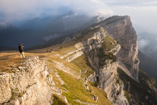 Chartreuse, Alpes, lever de soleil sur la Dent de Crolles, stage photo