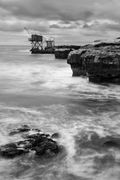 carrelets au Pont du Diable, Charente Maritime, St Palais sur Mer