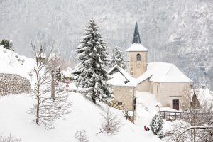 Corbel, Isère, neige, hiver, Chartreuse