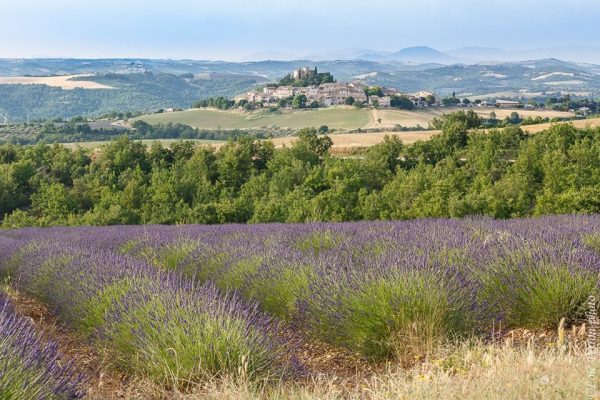 Village médiéval en Provence, Alpes de Haute-Provence