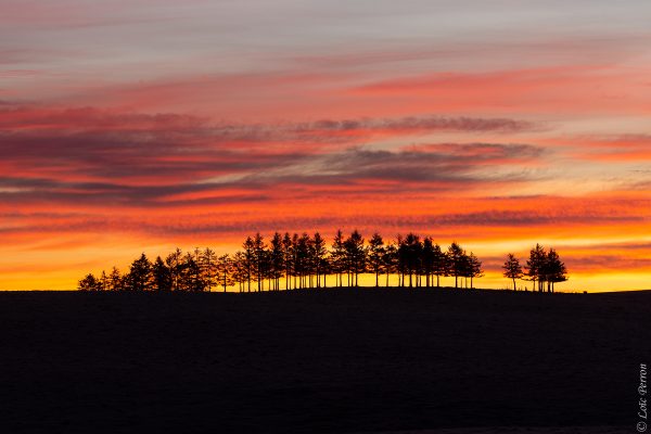 lever de soleil en Aubrac