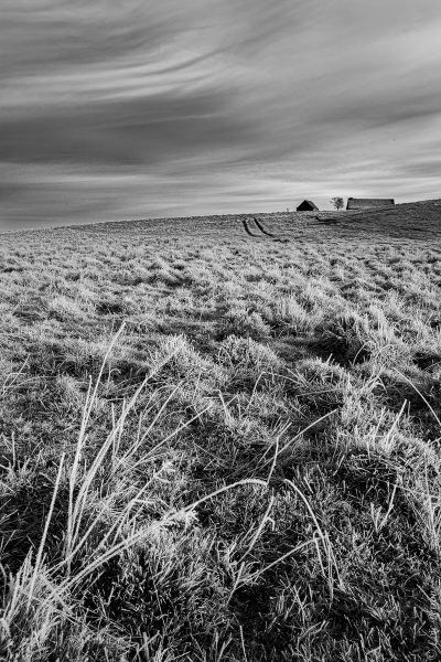 Dans le souffle de l'Aubrac ! buron dans le vent