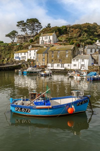 Port de Polperro, petit port de Cornouailles au cours d'un voyage photo