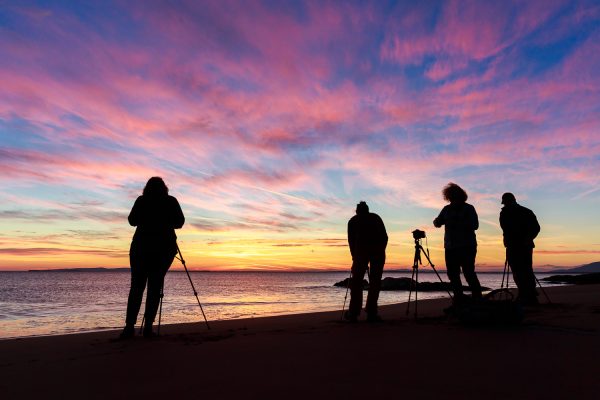 photo en pose longue au level du soleil, voyage photo Cornouailles