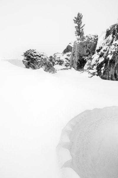 magie de la neige en montagne, Chartreuse