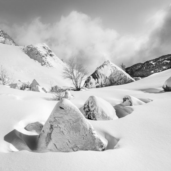 paysage d'hiver en Chartreuse, stage photo en chartreuse